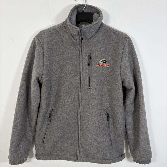 Mossy Oak Other - Mossy Oak EHG Elite Medium Full Zip Wool Blend Jacket Coat Mid Weight Outdoor